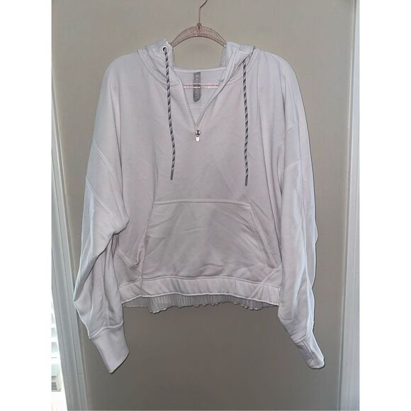 Athleta Ascend Warm Up Hoodie White XL - Picture 2 of 6